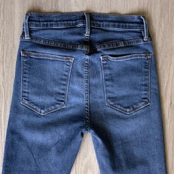 FRAME Le High Skinny Stretch Pelton Jeans Sz 25 - Picture 8 of 10